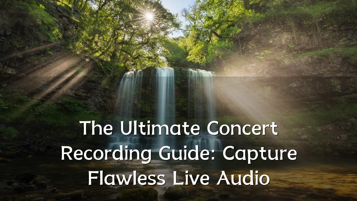 The Ultimate Concert Recording Guide: Capture Flawless Live Audio