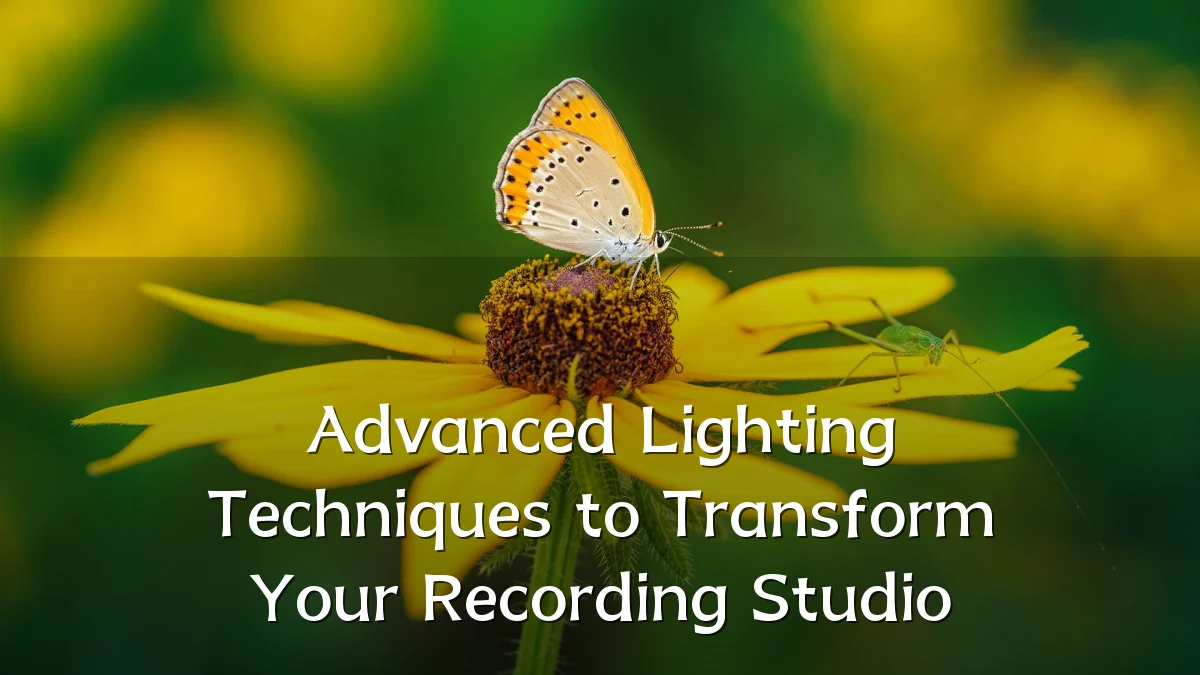 Advanced Lighting Techniques to Transform Your Recording Studio