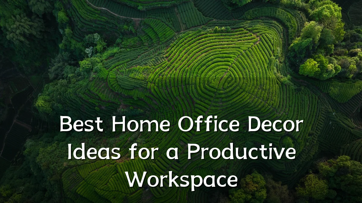 Best Home Office Decor Ideas for a Productive Workspace
