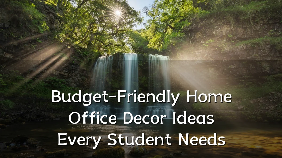 Budget-Friendly Home Office Decor Ideas Every Student Needs