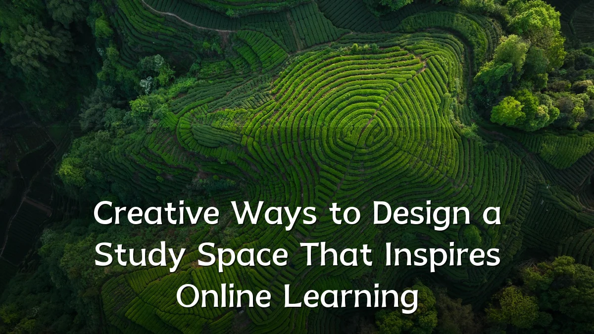 Creative Ways to Design a Study Space That Inspires Online Learning