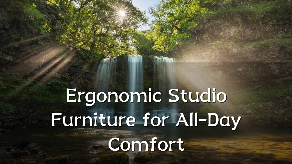 Ergonomic Studio Furniture for All-Day Comfort
