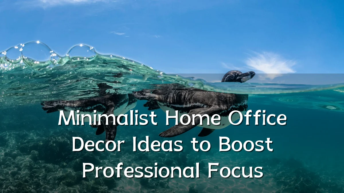 Minimalist Home Office Decor Ideas to Boost Professional Focus