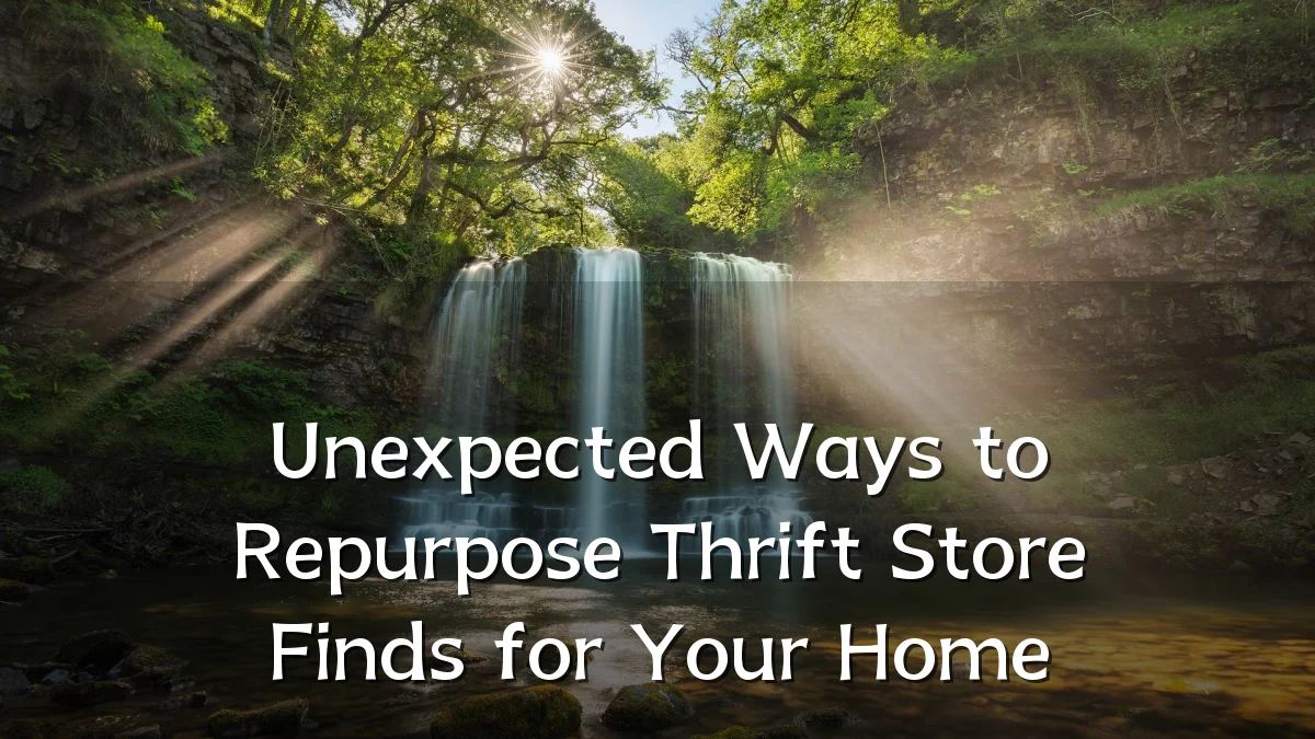 Unexpected Ways to Repurpose Thrift Store Finds for Your Home