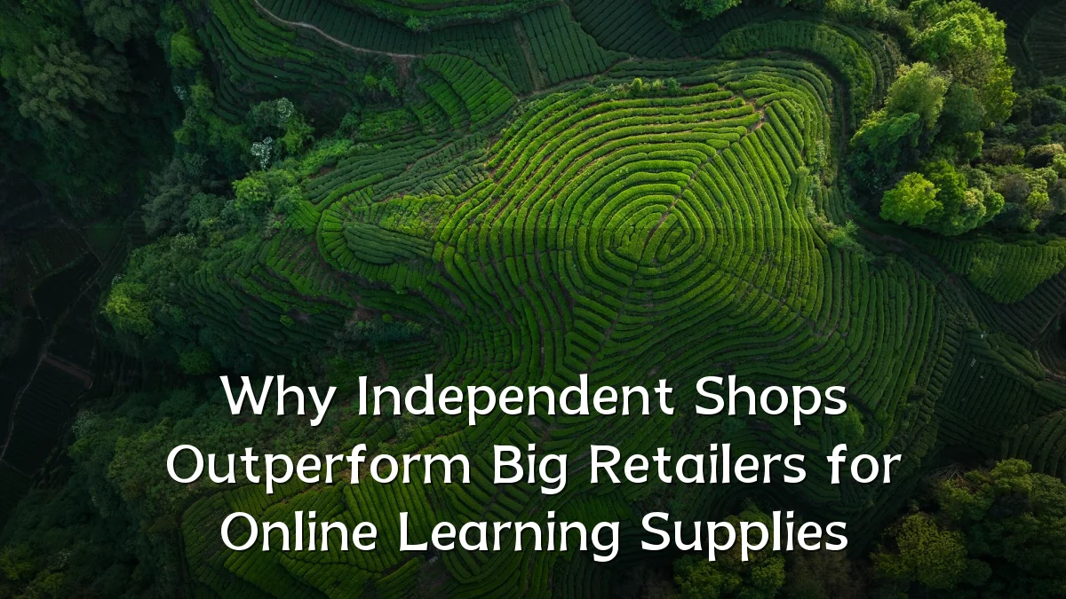 Why Independent Shops Outperform Big Retailers for Online Learning Supplies