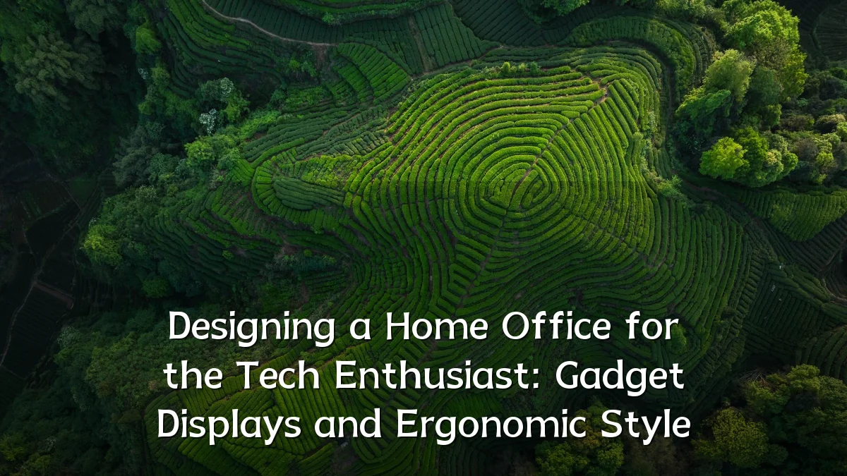 Designing a Home Office for the Tech Enthusiast: Gadget Displays and Ergonomic Style