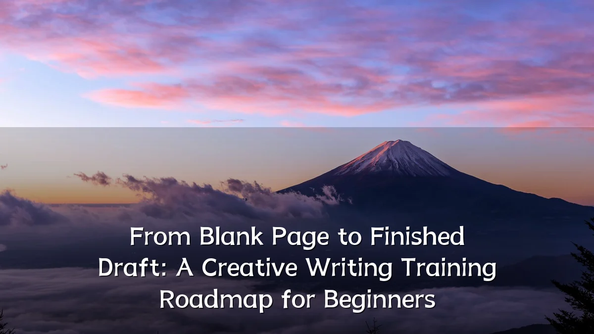 From Blank Page to Finished Draft: A Creative Writing Training Roadmap for Beginners