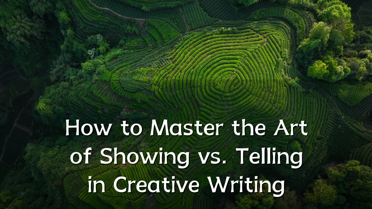 How to Master the Art of Showing vs. Telling in Creative Writing