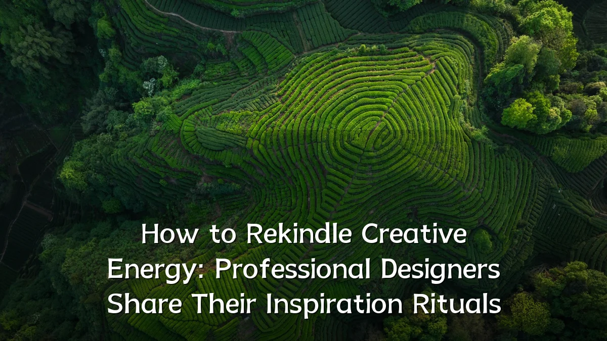 How to Rekindle Creative Energy: Professional Designers Share Their Inspiration Rituals