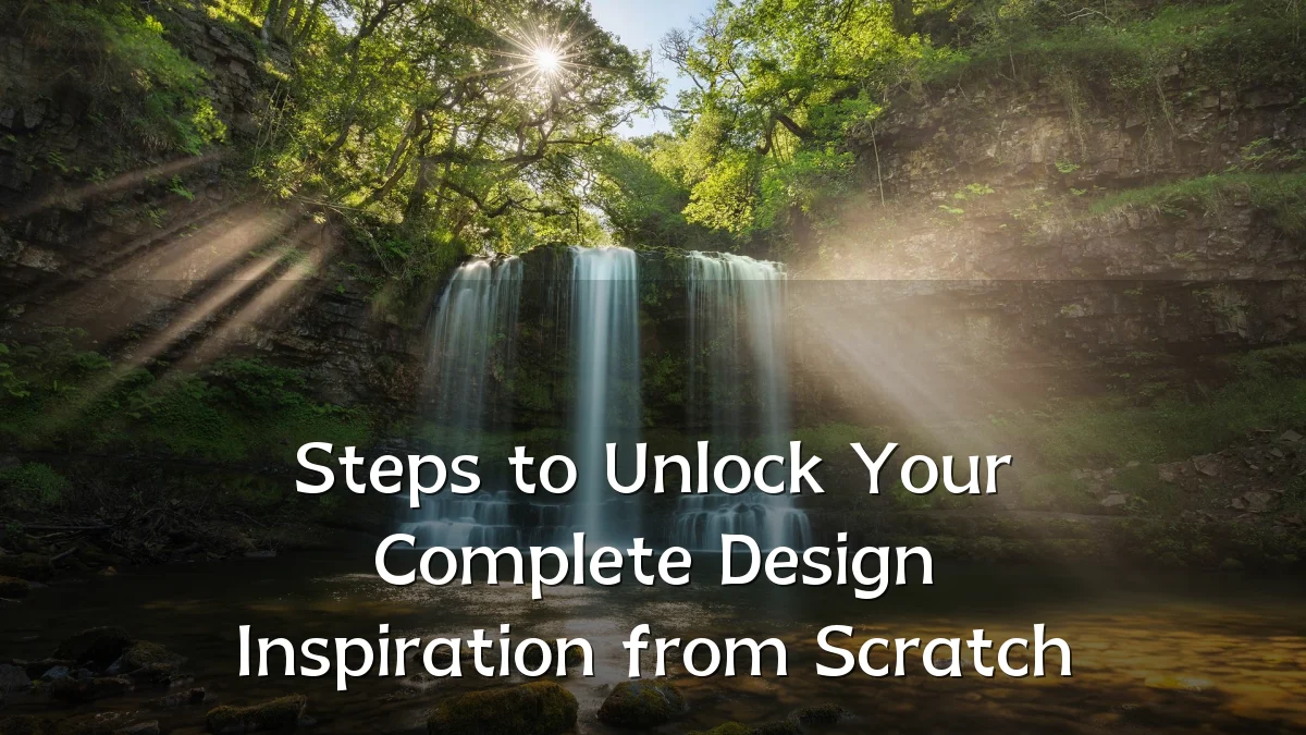 Steps to Unlock Your Complete Design Inspiration from Scratch