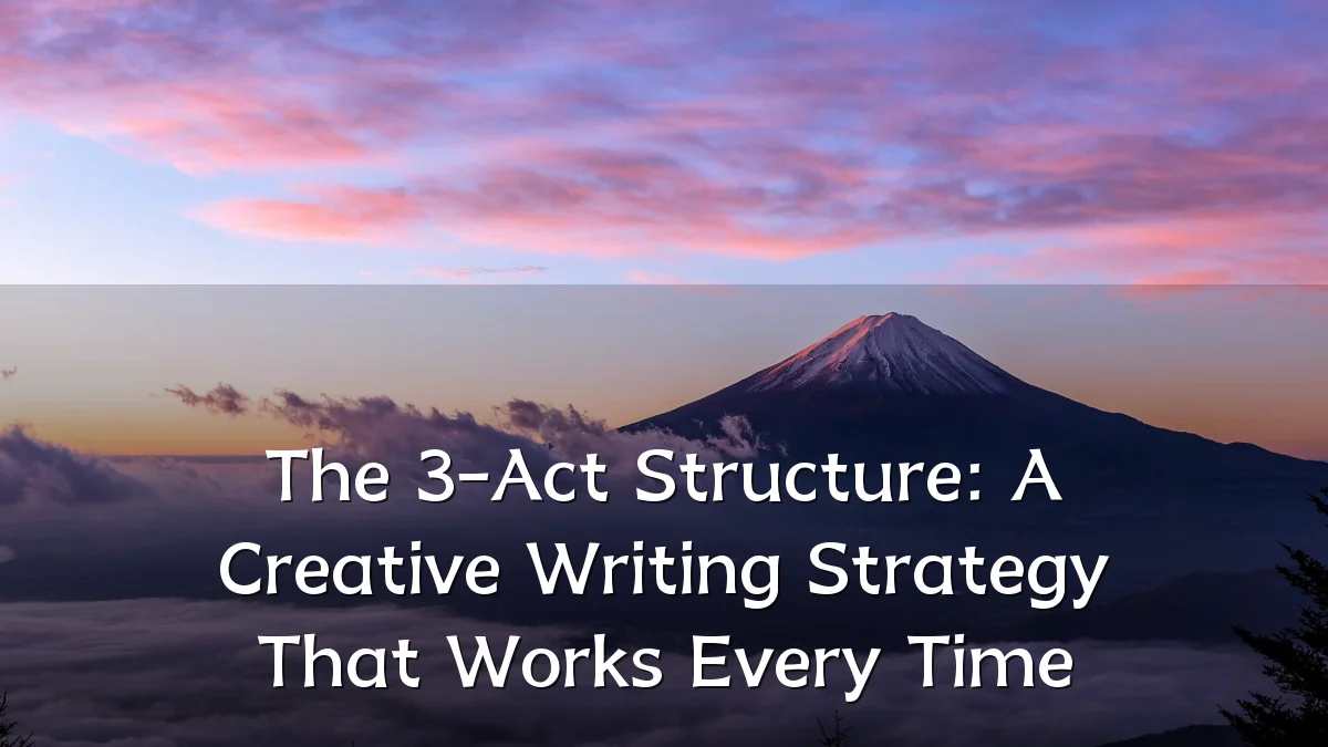 The 3-Act Structure: A Creative Writing Strategy That Works Every Time