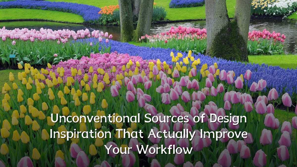 Unconventional Sources of Design Inspiration That Actually Improve Your Workflow
