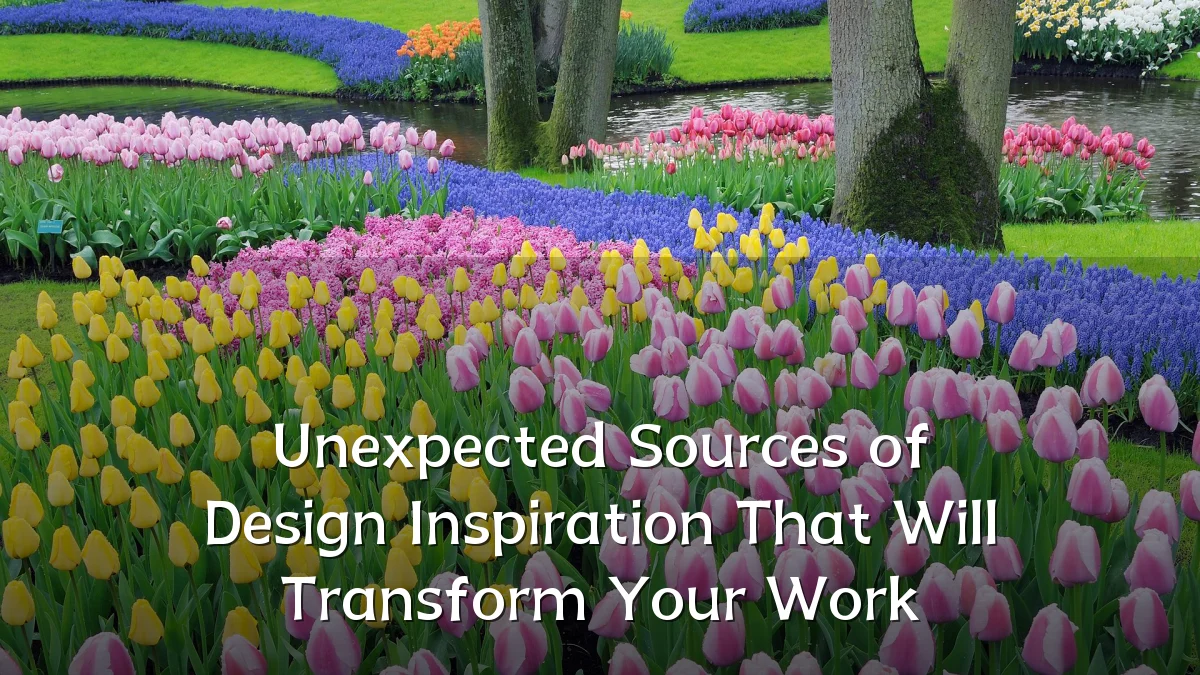 Unexpected Sources of Design Inspiration That Will Transform Your Work